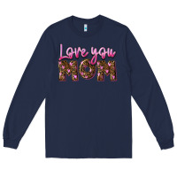 Navy love you mom Long Sleeve Tee - FaDigitalArtStudio