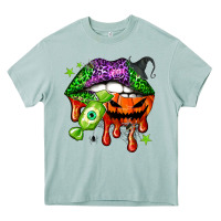 Arona Halloween lips Heavy Core Tee - NancyCooperArtShop