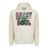 Oatmeal Heather sassy little soul Premium Hoodie - CowhideDigitalArt