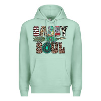Seafoam sassy little soul Premium Hoodie - CowhideDigitalArt