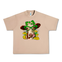 Burro St. Patrick's Day cow Urban Heavy Tee - OliviaCreatesArt