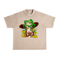 French Oak St. Patrick's Day cow Urban Heavy Tee - OliviaCreatesArt