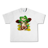 Lunar Rock St. Patrick's Day cow Urban Heavy Tee - OliviaCreatesArt