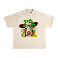 Sandshell St. Patrick's Day cow Urban Heavy Tee - OliviaCreatesArt