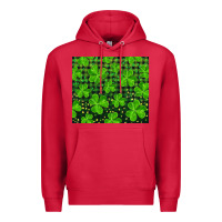 Cardinal Saint Patricks Day Shamrock And Plaid Premium Hoodie - RanaPortraitStore