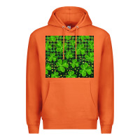 Carrot Saint Patricks Day Shamrock And Plaid Premium Hoodie - RanaPortraitStore
