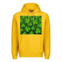 Lemon Saint Patricks Day Shamrock And Plaid Premium Hoodie - RanaPortraitStore