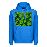 True Royal Saint Patricks Day Shamrock And Plaid Premium Hoodie - RanaPortraitStore