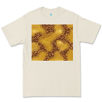 Bone gold glitter with leopard pattern Premium Tee - TumblerDesignByShophia