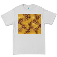 Dove Grey gold glitter with leopard pattern Premium Tee - TumblerDesignByShophia