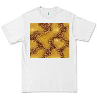White gold glitter with leopard pattern Premium Tee - TumblerDesignByShophia