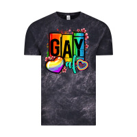 Cloud Black gay af Vintage Tee - OliviaCreatesArt