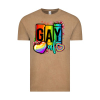 Vintage Coffee gay af Vintage Tee - OliviaCreatesArt