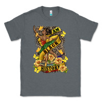 Charcoal Heather i am black history Classic Tee - CowGirlArtShop