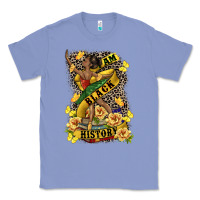 Colony Blue i am black history Classic Tee - CowGirlArtShop