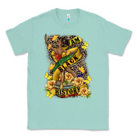 Seafoam i am black history Classic Tee - CowGirlArtShop