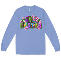 Colony Blue egg and easter Long Sleeve Tee - FaDigitalArtStudio