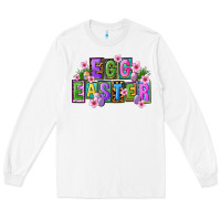 White egg and easter Long Sleeve Tee - FaDigitalArtStudio