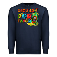 Navy tequila porfavor Premium Sweatshirt - AdoDesignShop