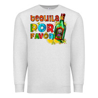 Oatmeal Heather tequila porfavor Premium Sweatshirt - AdoDesignShop