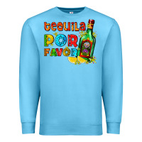 Ocean Blue tequila porfavor Premium Sweatshirt - AdoDesignShop