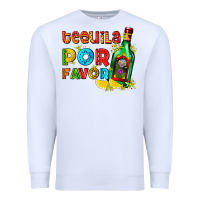 White tequila porfavor Premium Sweatshirt - AdoDesignShop