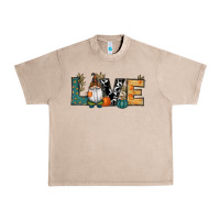 French Oak Fall Love Gnome Urban Heavy Tee - RanaPortraitStore