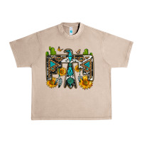 French Oak western free bird Urban Heavy Tee - OliviaCreatesArt