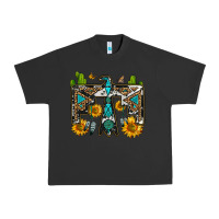 Pigment Black western free bird Urban Heavy Tee - OliviaCreatesArt