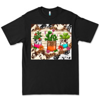 Black cowhide succulent Premium Tee - TumblerDesignByShophia
