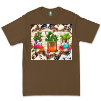 Cacao cowhide succulent Premium Tee - TumblerDesignByShophia