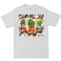 Dove Grey cowhide succulent Premium Tee - TumblerDesignByShophia