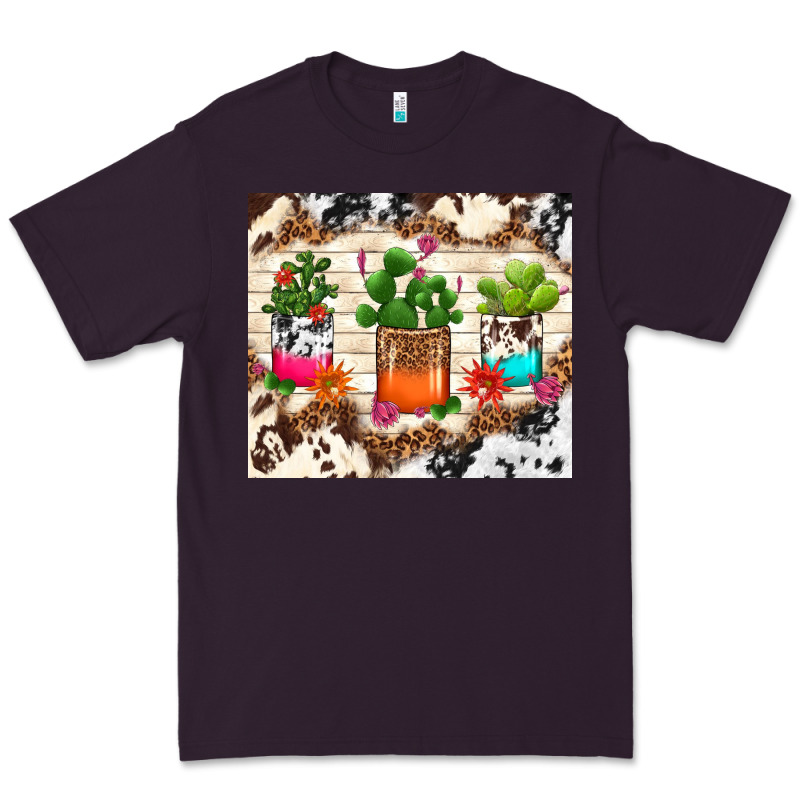Cowhide Succulent Premium Tee by TumblerDesignByShophia | Teevron