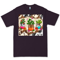 Plum cowhide succulent Premium Tee - TumblerDesignByShophia