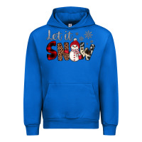 Cobalt let it snow snowman Urban Hoodie - JahusDesignShop