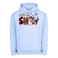 Pigment Grape Ice let it snow snowman Urban Hoodie - JahusDesignShop