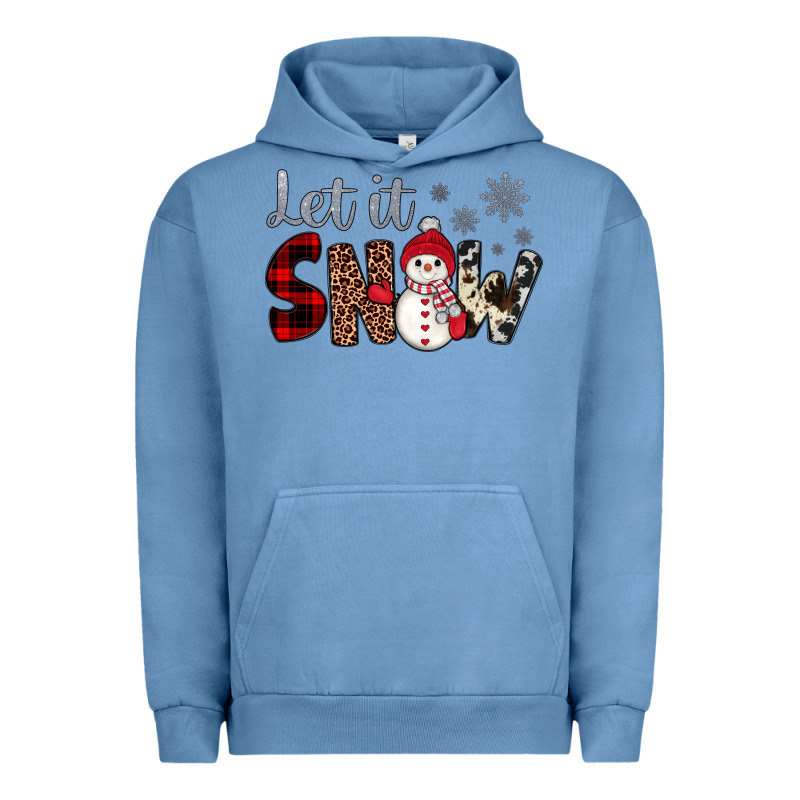 Let It Snow Snowman Urban Hoodie by JahusDesignShop | Teevron