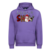 Tulip let it snow snowman Urban Hoodie - JahusDesignShop
