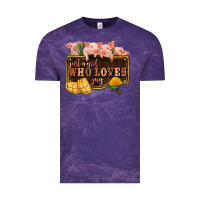 Cloud Purple just a girl who loves pig olivia Vintage Tee - OliviaCreatesArt