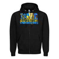 Black love doesn't count chromosomes Zipper Hoodie - AdoDesignShop