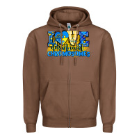 Chestnut love doesn't count chromosomes Zipper Hoodie - AdoDesignShop