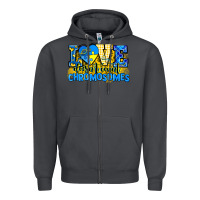 Smoke love doesn't count chromosomes Zipper Hoodie - AdoDesignShop