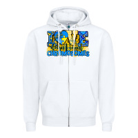 White love doesn't count chromosomes Zipper Hoodie - AdoDesignShop