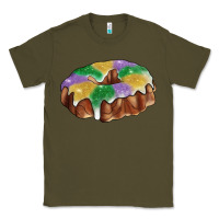 Army Green Mardi gras king cake Classic Tee - RanaPortraitStore