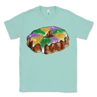 Seafoam Mardi gras king cake Classic Tee - RanaPortraitStore