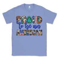 Colony Blue proud to be an american Classic Tee - Artiststas