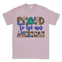 Lilac proud to be an american Classic Tee - Artiststas