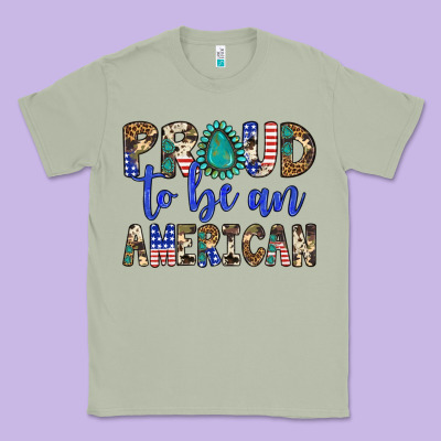 Proud To Be An American Classic Tee Designed By Artiststas