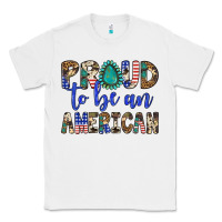 White proud to be an american Classic Tee - Artiststas