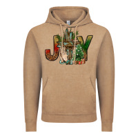Vintage Coffee joy christmas with cross bbs Vintage Hoodie - BundleAndBundleShop